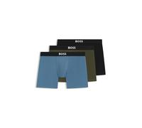 BOSS Menswear Black - BoxerBr 3P BOSS ONE Open Green - Gr. - M