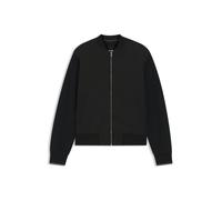 BOSS Wattierte Sweatjacke aus Material-Mix mit Reißverschluss - Style C-Skiles 55, 50565025 Schwarz M