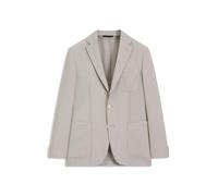 BOSS Slim-Fit Sakko aus fein gemusterter Schurwolle - Style P-Hanry-3PP-263F, 50564666 Hellbeige 50