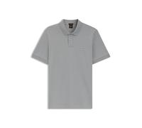 BOSS Slim-Fit Polohemd aus Stretch-Baumwolle mit Logo-Aufnäher - Style Passenger, 50507803 Grau XL