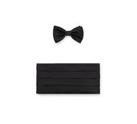 BOSS Geschenk-Set mit Fliege und Kummerbund aus Seide - Style H-BOW T+CUMM, 50480282 Schwarz ONESI