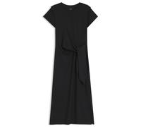 BOSS Midikleid aus Jersey mit Knoten - Style C_Erlays, 50564231 Schwarz S