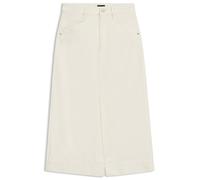 BOSS Midirock aus festem Denim in Off-White - Style SEMAIRE, 50542546 Natur 44