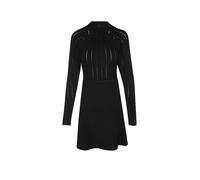 BOSS Damen Strickkleid FUCCIA, schwarz, Gr. M