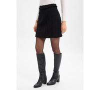 BOSS Minirock mit Schurwoll-Anteil Damen schwarz, 38