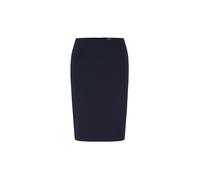 BOSS Slim-Fit Bleistiftrock aus Schurwolle - Style Vileah, 50490036 Dunkelblau 36