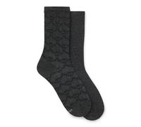 BOSS Mittelhohe Socken im Zweier-Pack - Style 2P RS 3D Knit CC W, 50546720 Schwarz 36-42