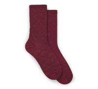 BOSS Mittelhohe Socken im Zweierpack - Style 2P RS 3D Knit CC W, 50546720 Dunkelrot 36-42
