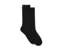 BOSS Mittelhohe Socken mit Rippstruktur im Zweierpack - Style 2P RS Light rib CC, 50554509 Schwarz 39-42