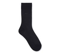 BOSS Mittelhohe Logo-Socken aus ägyptischer Baumwolle mit merzerisiertem Finish - Style George RS Uni MC, 50469837 Dunkelblau 39-40