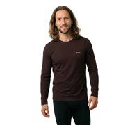 BOSS Top aus Stretch-Baumwolle - Style Mix&Match LS-Shirt R, 50515389 Dunkelbraun S