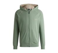BOSS Mix & Match Full Zip Kapuzenjacke hellgrün - S