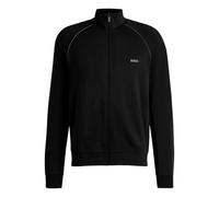 BOSS Regular Fit Sweatjacke aus Baumwoll-Mix Modell 'MIX&MATCH JACKET Z' in Black, Größe M