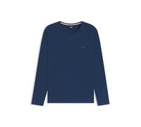 BOSS T-Shirt aus Stretch-Baumwolle mit Logo-Stickerei - Style Mix&Match LS-Shirt R, 50515389 Hellblau M