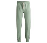 BOSS Jogginghose aus Stretch-Baumwolle mit Logo-Stickerei - Style Mix&Match Pants, 50515305 Hellgrün S