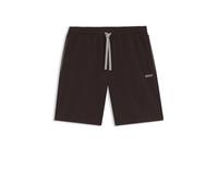 BOSS Shorts aus Stretch-Baumwolle mit Logo-Stickerei - Style Mix&Match Short CW, 50515314 Dunkelbraun XL