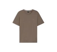 BOSS Regular-Fit T-Shirt aus Stretch-Baumwolle mit Logo-Stickerei - Style Mix&Match T-Shirt R, 50515312 Braun M