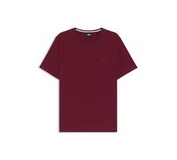 BOSS T-Shirt aus Stretch-Baumwolle mit Logo-Stickerei - Style Mix&Match T-Shirt R, 50515312 Dunkelrot XL