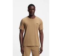 BOSS T-Shirt "Mix&Match T-Shirt R" mit Logostickerei (45083019-XXXL) medium beige 260