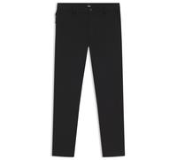 BOSS Modern-Fit Hose aus Baumwoll-Mix mit Twill-Struktur - Style P-Kane1-Zip, 50561166 Schwarz 34/34