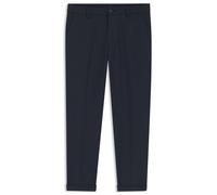 BOSS Modern-Fit Hose aus bügelleichtem Baumwoll-Mix mit Twill-Struktur - Style C-Kane1-BL-FTU, 50553829 Dunkelblau 34/32