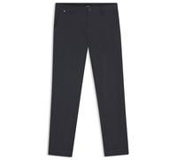 BOSS Modern-Fit Hose aus gebürstetem Twill - Style H-Kane1-FTU, 50549461 Dunkelblau 36/34