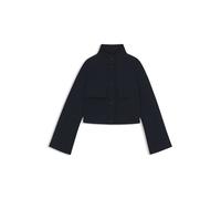 BOSS Modern-Fit Jacke aus knitterfreiem Krepp - Style Jotana, 50553965 Dunkelblau 36