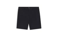 BOSS Modern-Fit Shorts aus Stretch-Baumwolle mit Twill-Struktur - Style H-Kane1-Shorts, 50555235 Dunkelblau 38