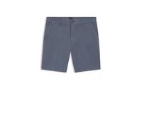 BOSS Modern-Fit Shorts aus Stretch-Baumwolle mit Twill-Struktur - Style H-Kane1-Shorts, 50555235 Blau 33