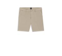 BOSS Modern-Fit Shorts aus Stretch-Baumwolle mit Twill-Struktur - Style H-Kane1-Shorts, 50555235 Hellbeige 36