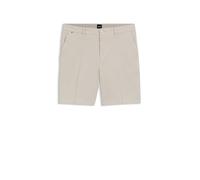 BOSS Modern-Fit Shorts aus Stretch-Baumwolle mit Twill-Struktur - Style H-Kane1-Shorts, 50555235 Hellgrau 38