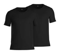 BOSS T-Shirt mit Label-Detail im 2er-Pack in Black, Größe XXL