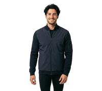 BOSS Hybrid-Jacke mit Strickärmeln und Strick hinten - Style KN_Momentum-X HY, 50556153 Dunkelblau S