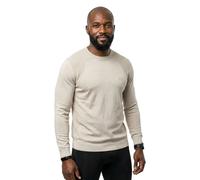 BOSS Pullover aus Baumwoll-Mix mit Bodymapping-Struktur - Style KN_Momentum-Lite CN, 50558351 Hellbeige XL