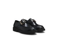 BOSS Monkstraps aus Leder mit Schließe am Riemen - Style Eleri_Monk_BOBK, 50548740 Schwarz 42
