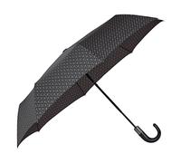 HUGO BOSS Monogramme Pocket Umbrella Dark Grey 