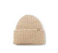 BOSS Mütze aus grobem Rippstrick mit Wolle und Alpaka - Style Larissa_hat, 50569791 Beige ONESI