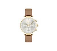 BOSS Multi Zifferblatt Quarz Uhr für Damen Kollektion Majesty Sport mit Kamelhaarfarbenem Lederarmband - 1502772