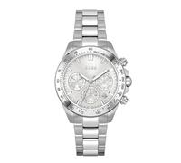 BOSS Multi Zifferblatt Quarz Uhr für Damen Kollektion Novia mit Silbernes Edelstahlarmband - 1502616