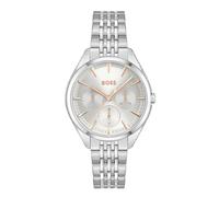 BOSS Multi Zifferblatt Quarz Uhr für Damen Kollektion SAYA mit Silbernes Edelstahlarmband - 1502640
