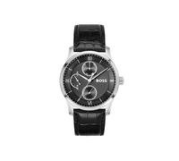 BOSS Multi Zifferblatt Quarz Uhr für Herren Kollektion Principle Master mit Lederarmband