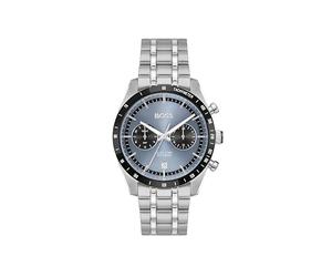 BOSS Multi Zifferblatt Quarz Uhr für Herren Kollektion TOURMASTER mit Silbernes Edelstahlarmband - 1514286