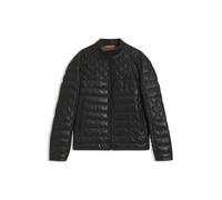 BOSS Nappa-Lederjacke mit Steppeinsätzen - Style Jonn2_IN, 50576057 Schwarz 52