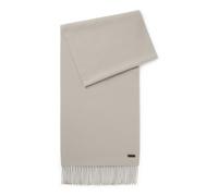 Boss Naster Schal 164 cm weiss