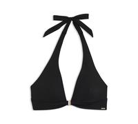 BOSS Neckholder-Bikini-Top mit herausnehmbarer Wattierung - Style TRIANGLE_BOSS CODES, 50561258 Schwarz XXL