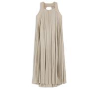 BOSS Neckholder-Kleid mit Plissee-Falten - Style Edacki, 50557288 Hellbeige L
