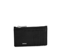 BOSS Crosstown Kreditkartenetui schwarz, Leder, Unisex