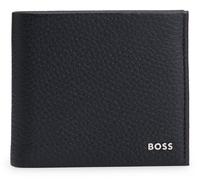 Boss New Crosstown Geldbörse, Portemonnaie, Leder, Schwarz