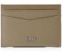 BOSS New Crosstown Card Holder Open Brown