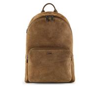 Boss New Crosstown Daypack Leder 43 cm Laptopfach braun